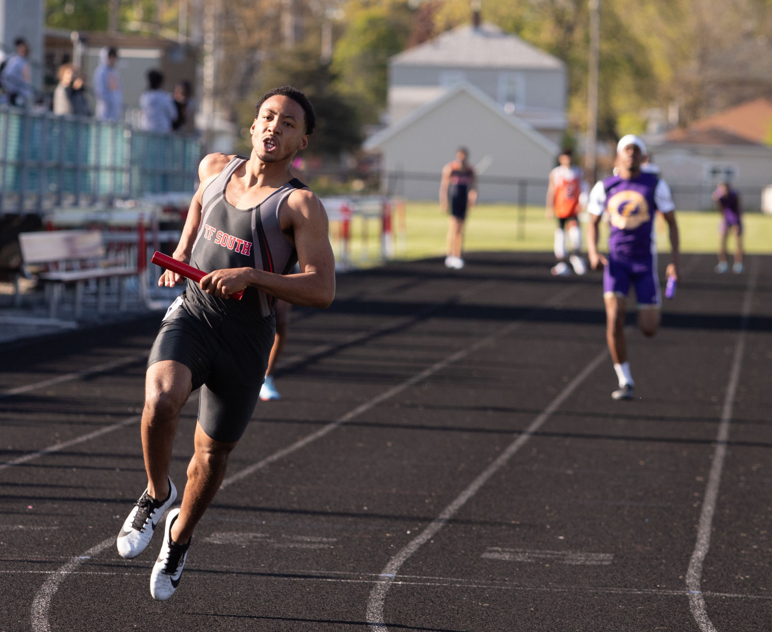 TF South/TF North track